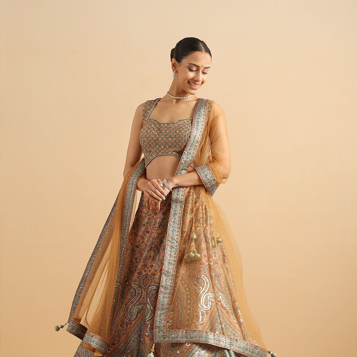 Manyavar bridal lehenga organised collection with price